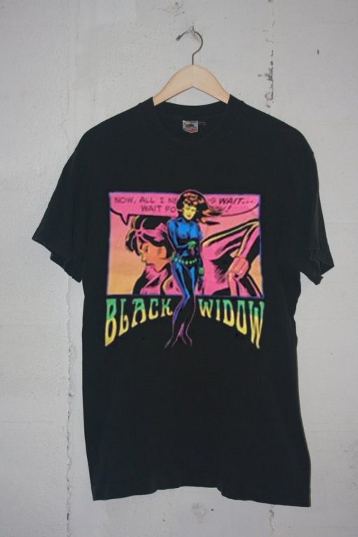 Black widow T Shirt