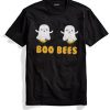 Boo Bees Funny Halloween Black T-Shirt