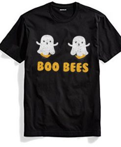 Boo Bees Funny Halloween Black T-Shirt