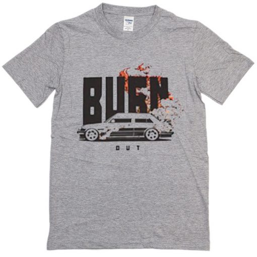 Bugn Out T Shirt Grey