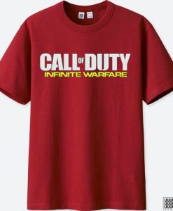 Call of Duty Infinite Warfare Maroon Tees