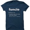 Funcle Definition T-shirt blue