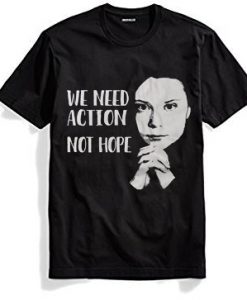 Greta Thunberg Tshirt Black