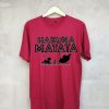 Hakuna Matata Lion king T-shirt Maroon