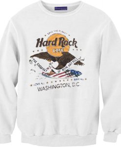 Hard Rock Cafe Washington DC Unisex Sweatshirts