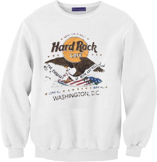 Hard Rock Cafe Washington DC Unisex Sweatshirts