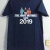 Jonas Brothers present happiness being 2019 blue navy shirt