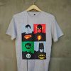 Justice League Grey T Shirt