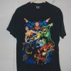Justice League Original Action styelsT Shirt Black