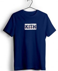 KITH Tshirts Blue Navy