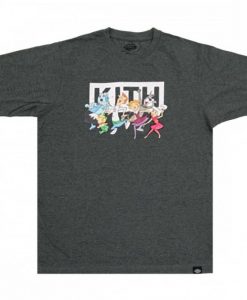 Kith In Bloom Classic Logo Unisex Grey tshirts