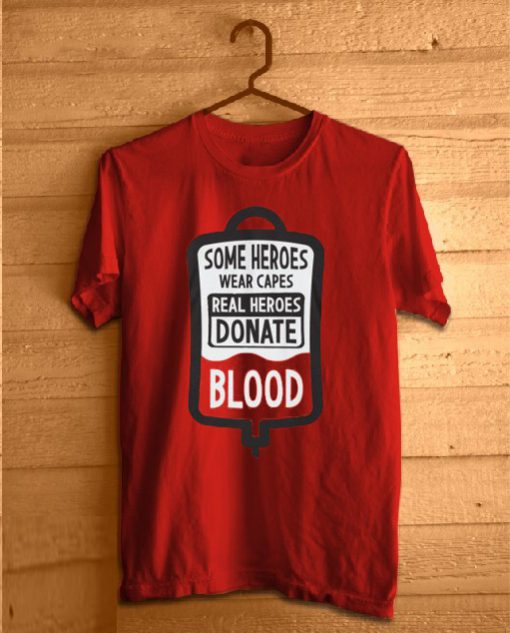 Limited Edition Blood Donation Red T-Shirt