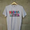 LuckyTshirt Hakuna Matata T Shirt Grey