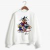 Mickey Mouse Hip Hop Rap White Sweatshirts