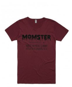 Momster MaroonShirt