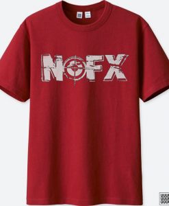 NOFX Red Maroon t-shirt