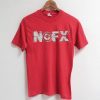 NOFX Red t-shirt