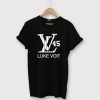 Navy New York Voit LV Logo T-Shirt Black