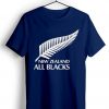 New Zealand All Blacks Rugby Blue T-Shirt