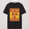 Nuclear Radiation Hazard Symbol BlackT-Shirt