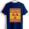 Nuclear Radiation Hazard Symbol BlueT-Shirt