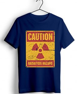 Nuclear Radiation Hazard Symbol BlueT-Shirt