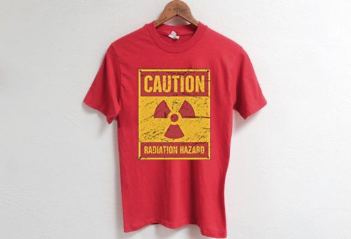 Nuclear Radiation Hazard Symbol RedT-Shirt