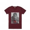 Poetic Justice Tupac Shakur T Shirt Maroon
