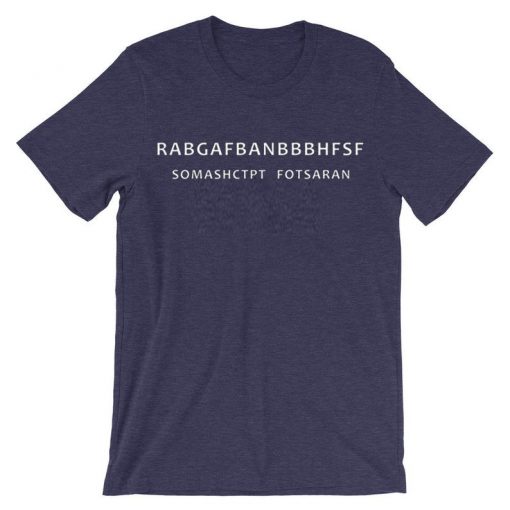 RABGAFBAN City PurpleT-shirt