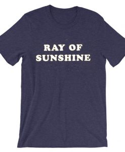 Ray of Sunshine Tshirts Blue Naval