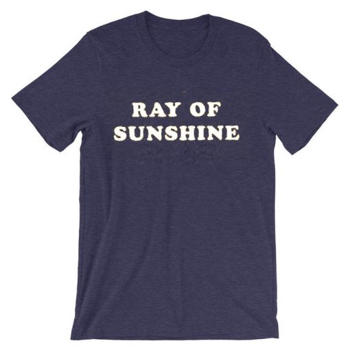 Ray of Sunshine Tshirts Blue Naval