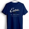 Retro Esox Predator Blue Naval T-Shirt