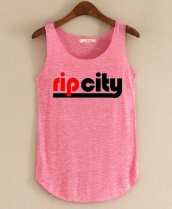 Rip City pink Tank Top