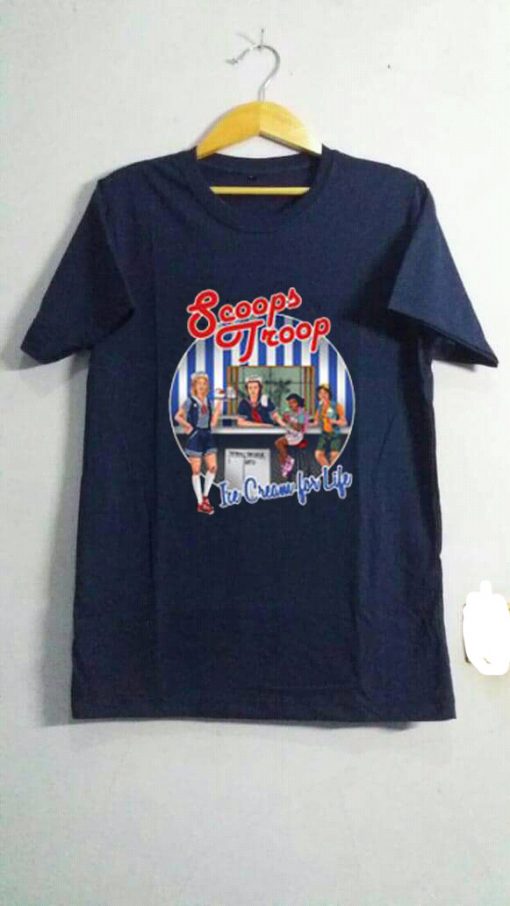 Scoops Ahoy Troops Blue NavyT Shirt