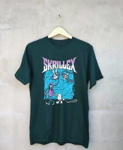 Skrillex Music DJ T Green Shirt
