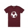 Soccer Shirt Maroon t shirts