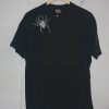 Spider Brooch Unisex T-shirt Black