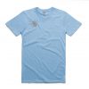 Spider Brooch Unisex T-shirt Blue Sea