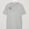 Spider Brooch Unisex T-shirt Grey