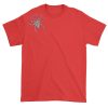 Spider Brooch Unisex T-shirt Shoft Red