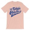 TOKYO Japanese Baseball T Shirt Pink