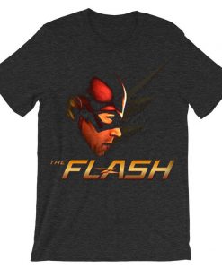 The Flash Justice League DC comics Grey Asphalt Tshirt