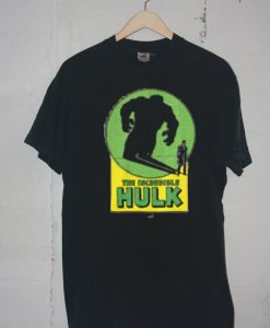 The Incredible Hulk T Shirt Black