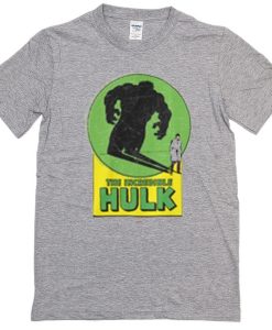 The Incredible Hulk T Shirt Grey