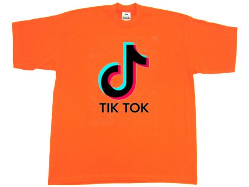TikTok Shirt Orange
