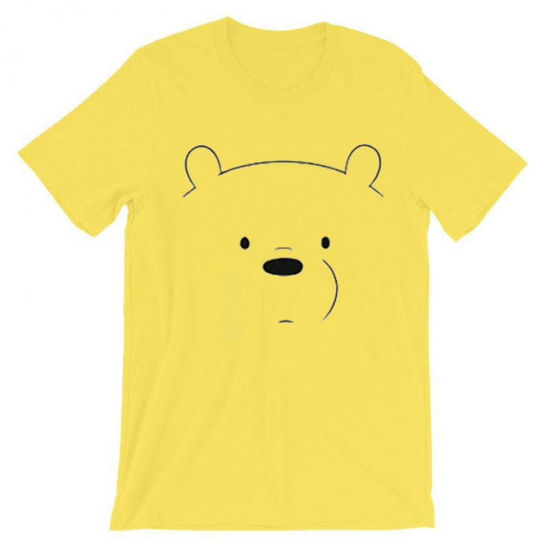 We Bare Bears Ice Bear T Shirt Pink 