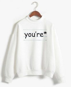 You’re Art Paper Unisex Sweatshirts