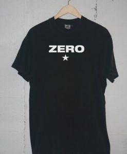 Zero Unisex Black t shirts
