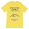 dress code promotes yellowT Shirt