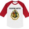 hogwarts logo harry potter Unisex Baseball T shirts